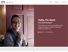 Tablet Screenshot of markpesantes.com
